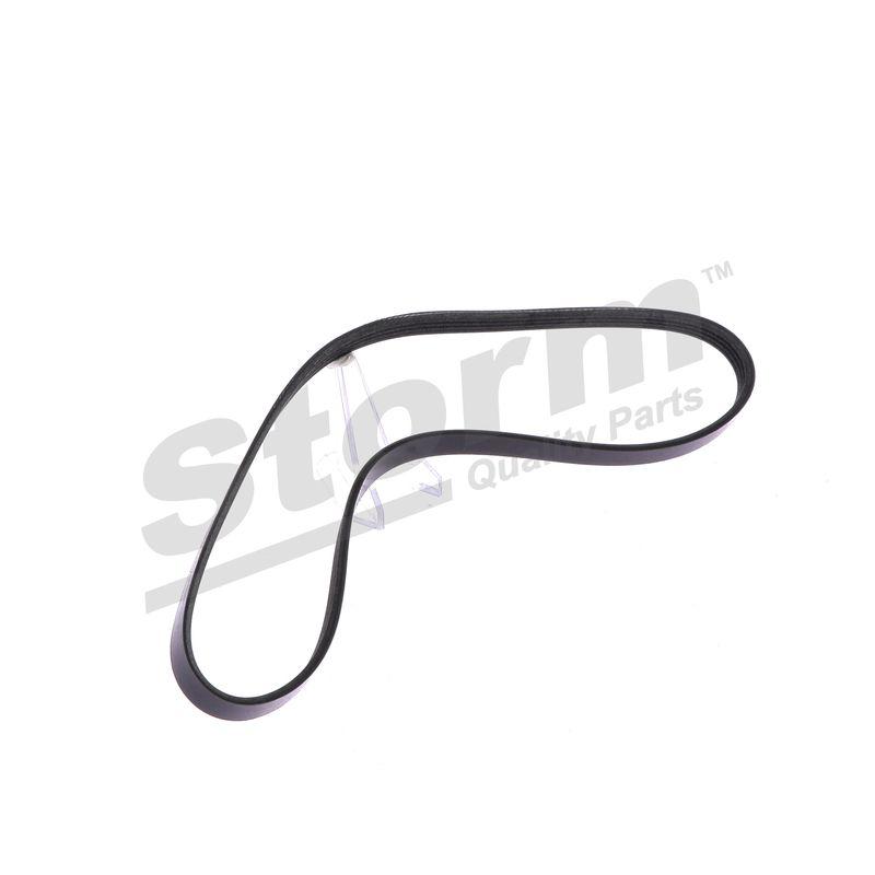 Courroie trapézoïdale à nervures STORM QUALITY PARTS STO4PK0855