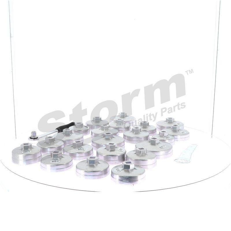 Kit clé coiffe pour filtre à huile STORM QUALITY PARTS 555509