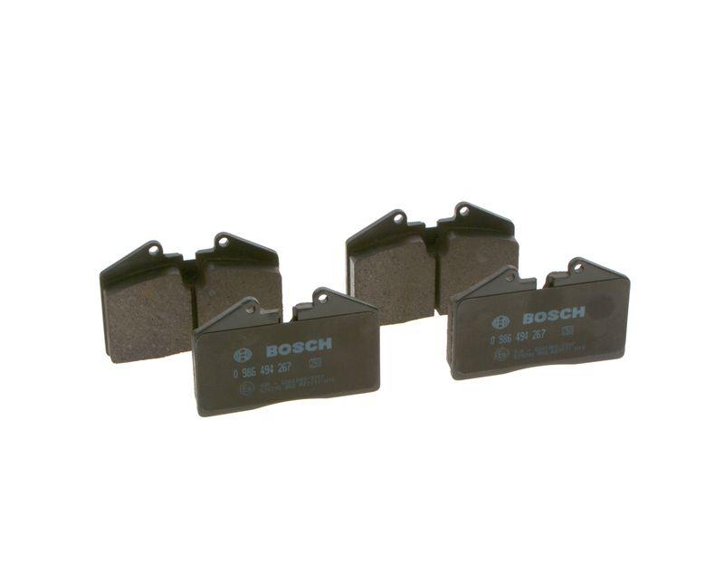 Kit de plaquettes de frein, frein à disque BOSCH 0 986 494 267