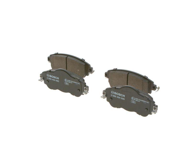 Kit de plaquettes de frein, frein à disque BOSCH 0 986 494 690