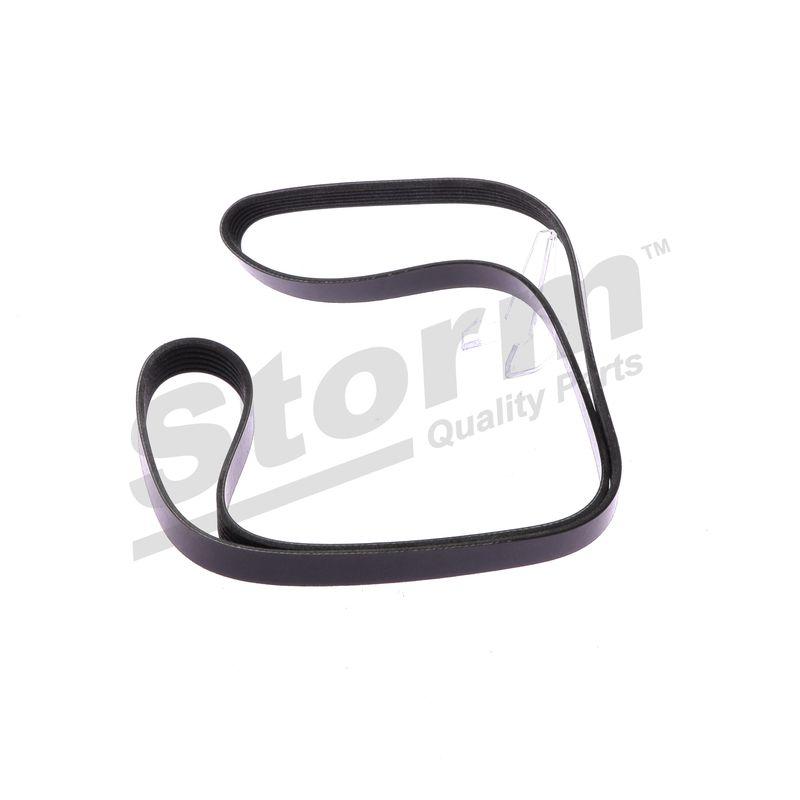 Courroie trapézoïdale à nervures STORM QUALITY PARTS STO6PK1600