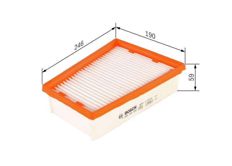 Filtre à air BOSCH F 026 400 229