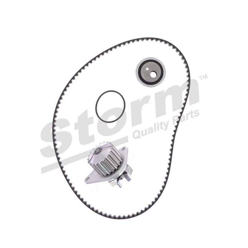 Pompe à eau + kit de courroie crantée STORM QUALITY PARTS 5550107KP