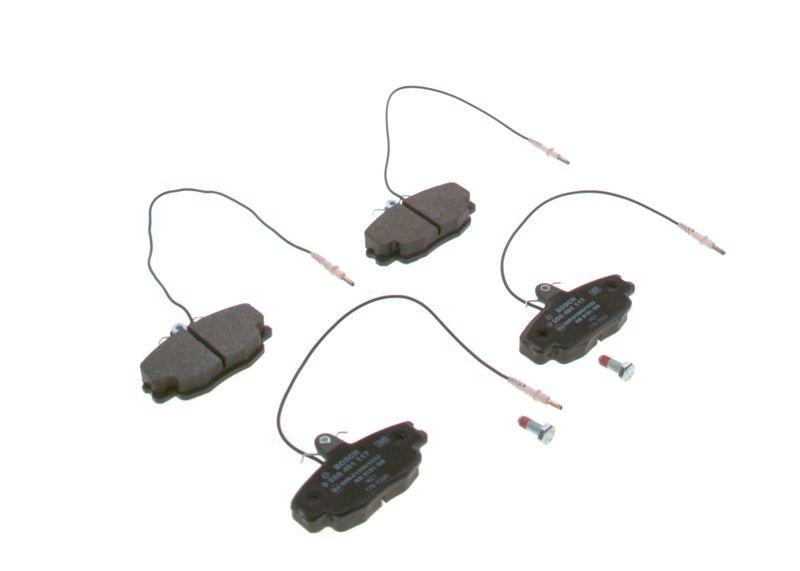 Kit de plaquettes de frein, frein à disque BOSCH 0 986 461 117