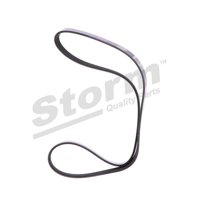 Courroie trapézoïdale à nervures STORM QUALITY PARTS STO5PK1138