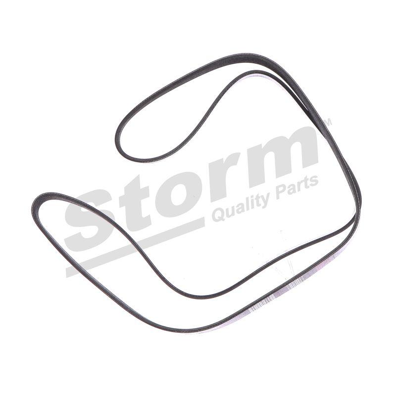 Courroie trapézoïdale à nervures STORM QUALITY PARTS STO6PK1735