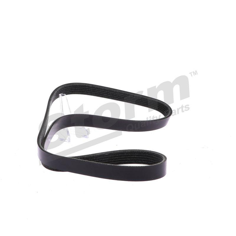 Courroie trapézoïdale à nervures STORM QUALITY PARTS STO6PK1183