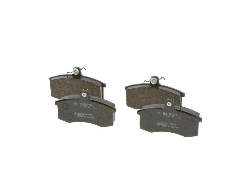 Kit de plaquettes de frein, frein à disque BOSCH 0 986 491 700