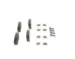 Kit de plaquettes de frein, frein à disque BOSCH 0986494735