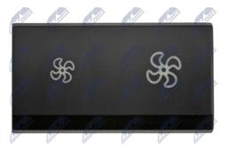 Élément de commande, chauffage/ventilation NTY EWS-BM-093