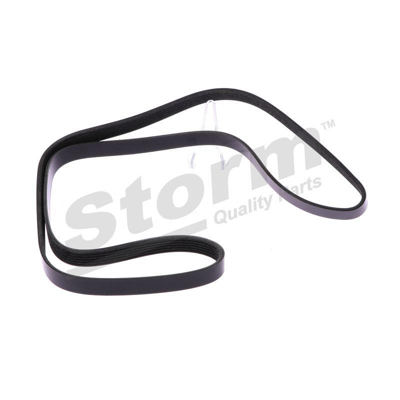 Courroie trapézoïdale à nervures STORM QUALITY PARTS STO6PK1688