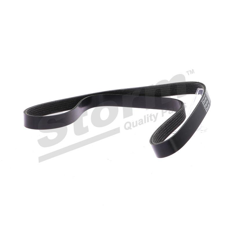 Courroie trapézoïdale à nervures STORM QUALITY PARTS STO6PK1200