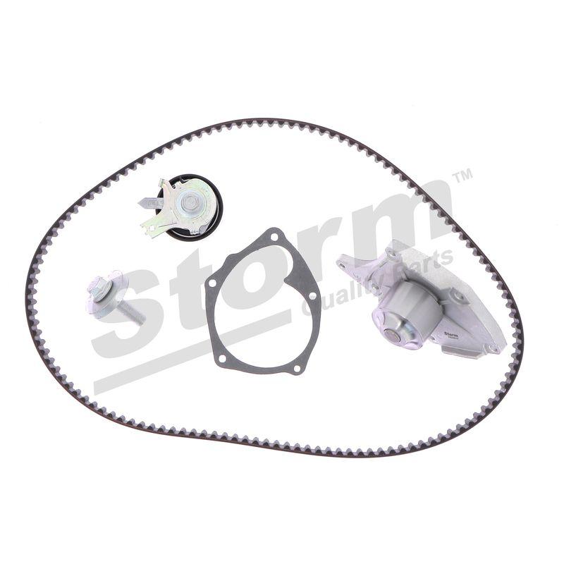 Pompe à eau + kit de courroie crantée STORM QUALITY PARTS 5550579KP