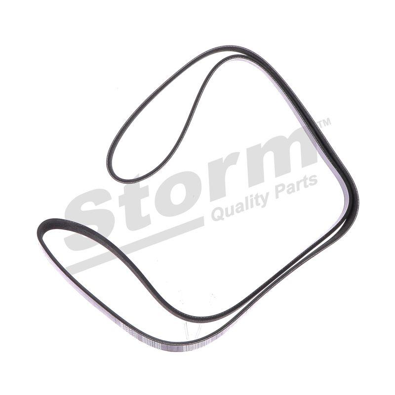 Courroie trapézoïdale à nervures STORM QUALITY PARTS STO6PK1775