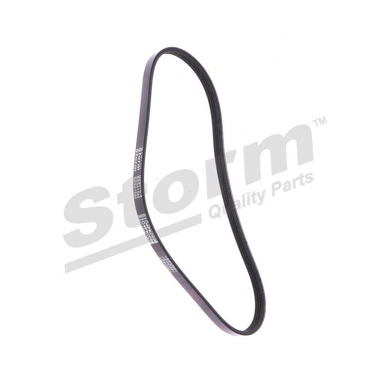 Courroie trapézoïdale à nervures STORM QUALITY PARTS STO4PK0698