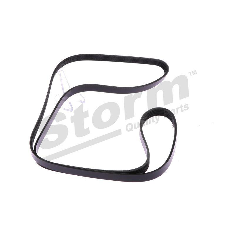 Courroie trapézoïdale à nervures STORM QUALITY PARTS STO5PK1750