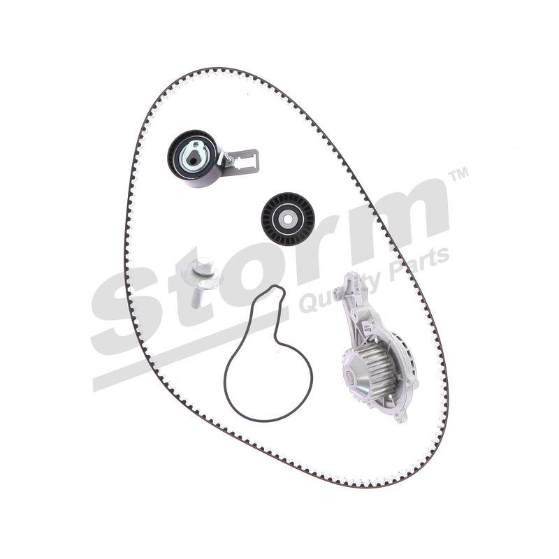 Pompe à eau + kit de courroie crantée STORM QUALITY PARTS 904546KP