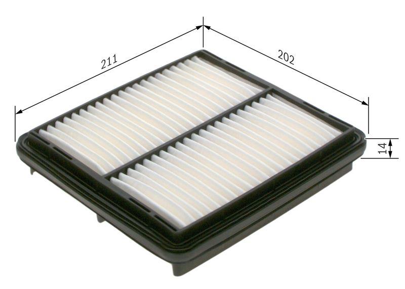 Filtre à air BOSCH 1457433963