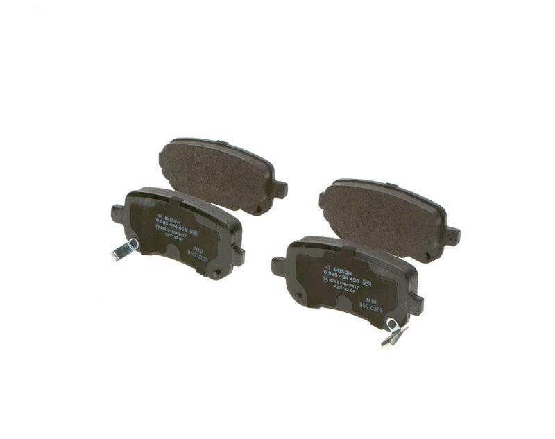 Kit de plaquettes de frein, frein à disque BOSCH 0 986 494 496