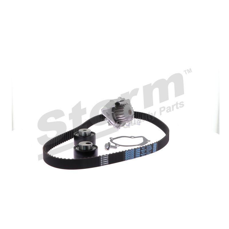 Pompe à eau + kit de courroie crantée STORM QUALITY PARTS 5550358KP