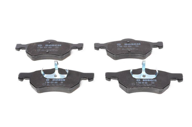 Kit de plaquettes de frein, frein à disque BOSCH 0 986 424 668