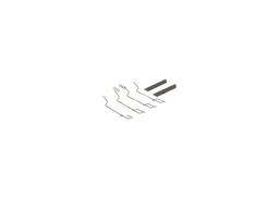 Kit d'accessoires, plaquette de frein à disque BOSCH 1 987 474 197