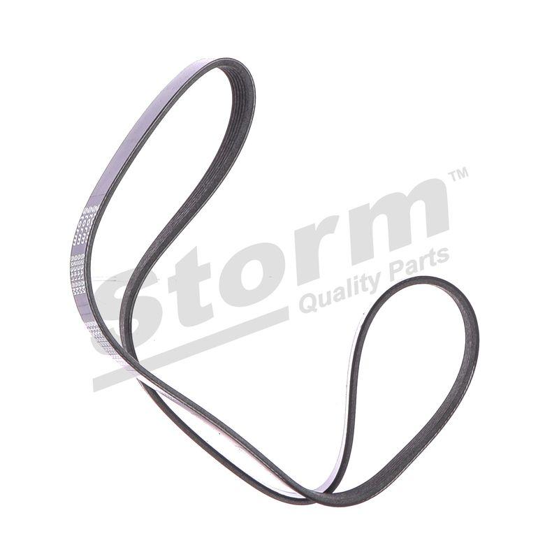 Courroie trapézoïdale à nervures STORM QUALITY PARTS STO6PK1050