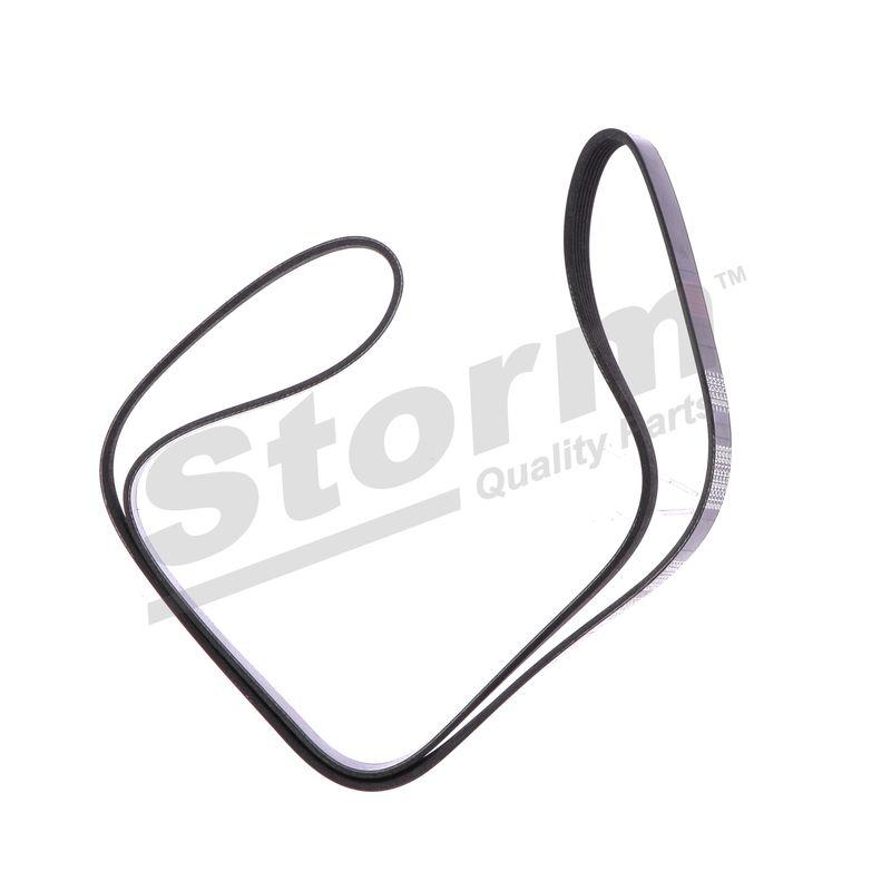 Courroie trapézoïdale à nervures STORM QUALITY PARTS STO6PK1663