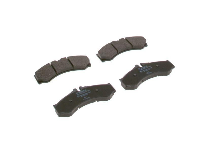 Kit de plaquettes de frein, frein à disque BOSCH 0 986 424 832