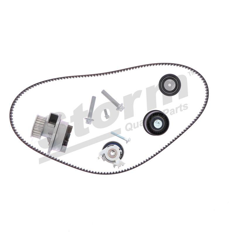 Pompe à eau + kit de courroie crantée STORM QUALITY PARTS 904388KP