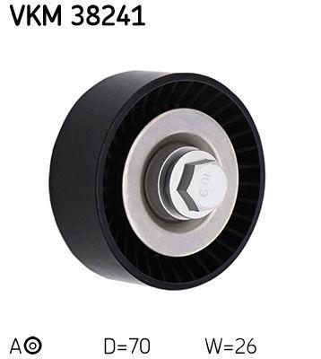 Tendeur de courroie, courroie trapézoïdale à nervures SKF VKM 38241