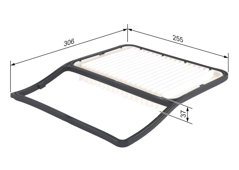 Filtre à air BOSCH F 026 400 227