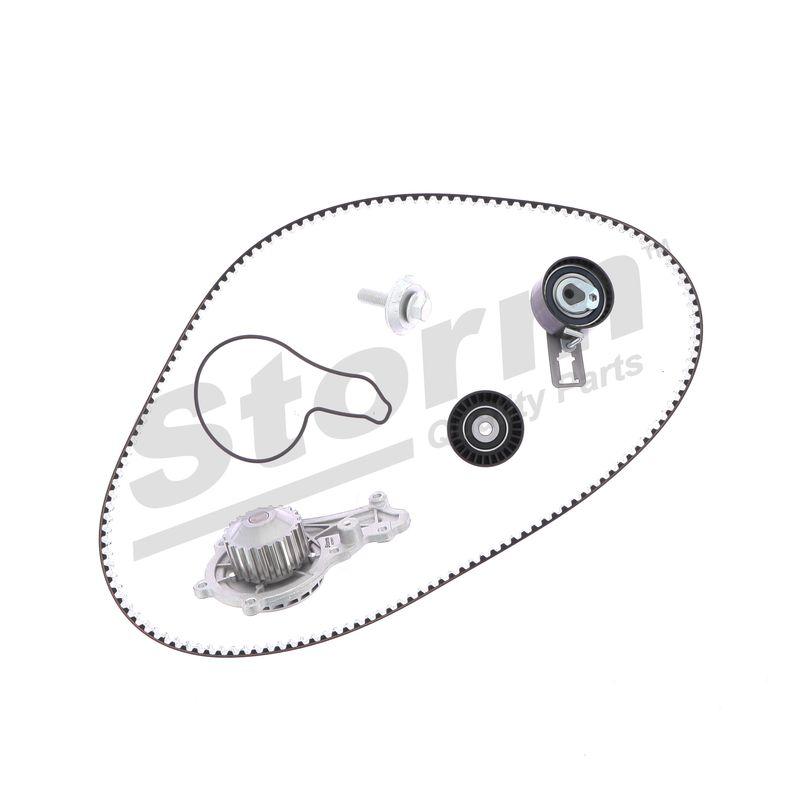 Pompe à eau + kit de courroie crantée STORM QUALITY PARTS 904546KP