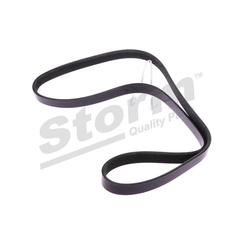 Courroie trapézoïdale à nervures STORM QUALITY PARTS STO6PK1250
