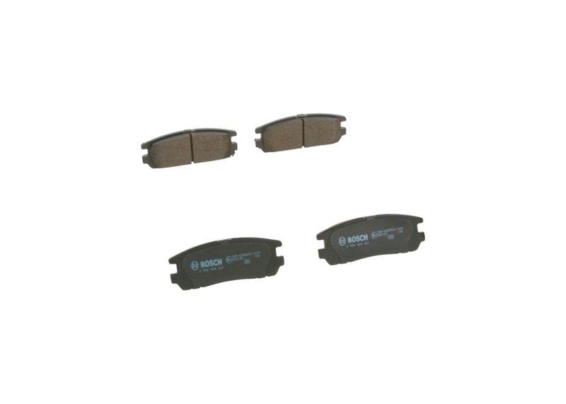 Kit de plaquettes de frein, frein à disque BOSCH 0 986 424 367