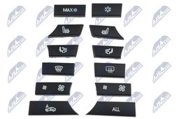Élément de commande, chauffage/ventilation NTY EWS-BM-106