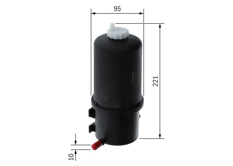 Filtre à carburant BOSCH F 026 402 853
