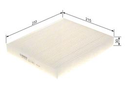 Filtre, air de l'habitacle BOSCH 1987435056