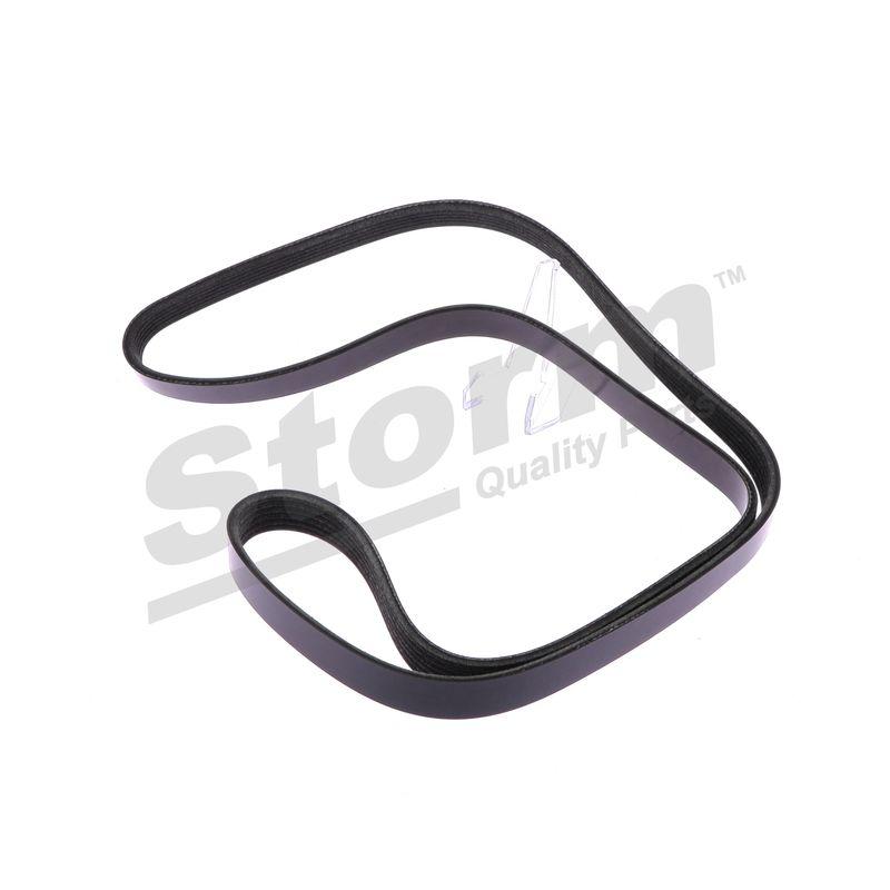 Courroie trapézoïdale à nervures STORM QUALITY PARTS STO6PK1513
