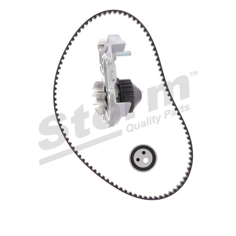 Pompe à eau + kit de courroie crantée STORM QUALITY PARTS 5550057KP