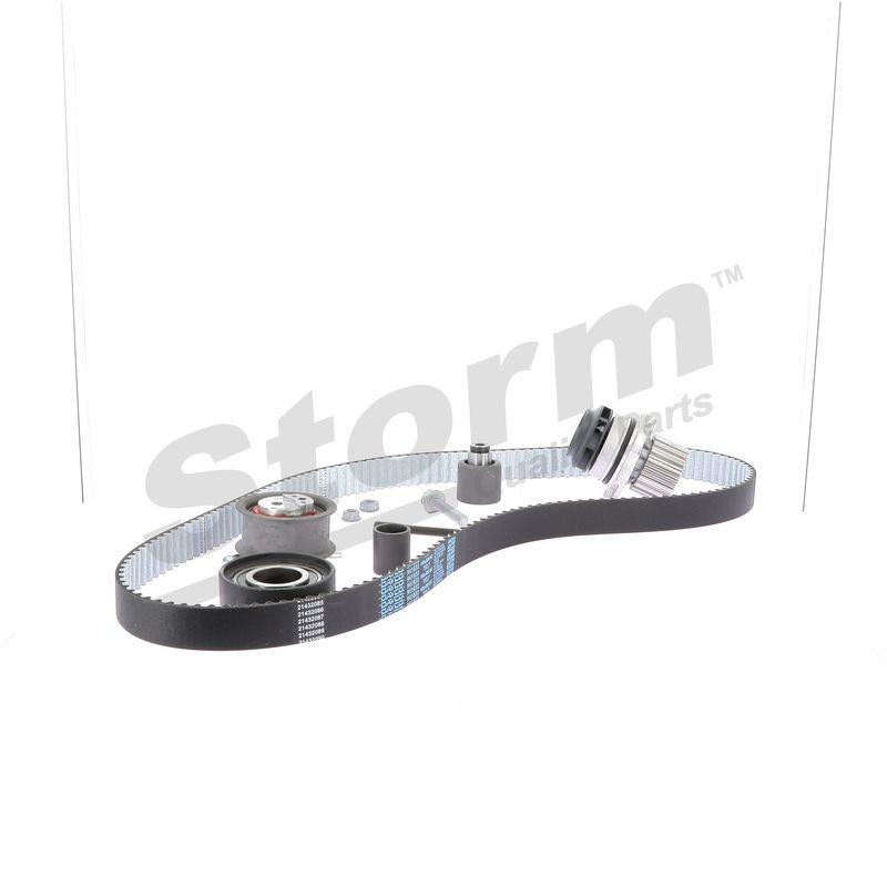 Pompe à eau + kit de courroie crantée STORM QUALITY PARTS 5550791KP