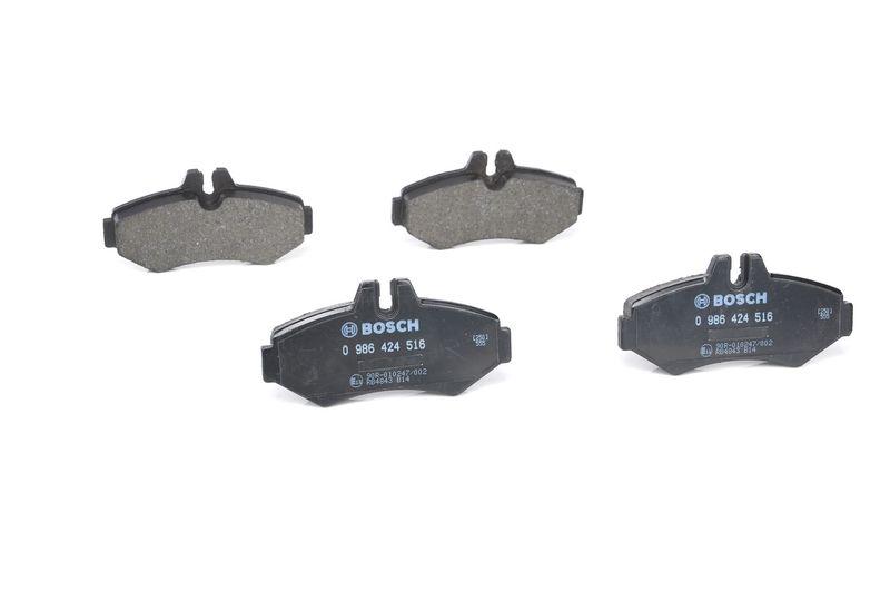 Kit de plaquettes de frein, frein à disque BOSCH 0 986 424 516
