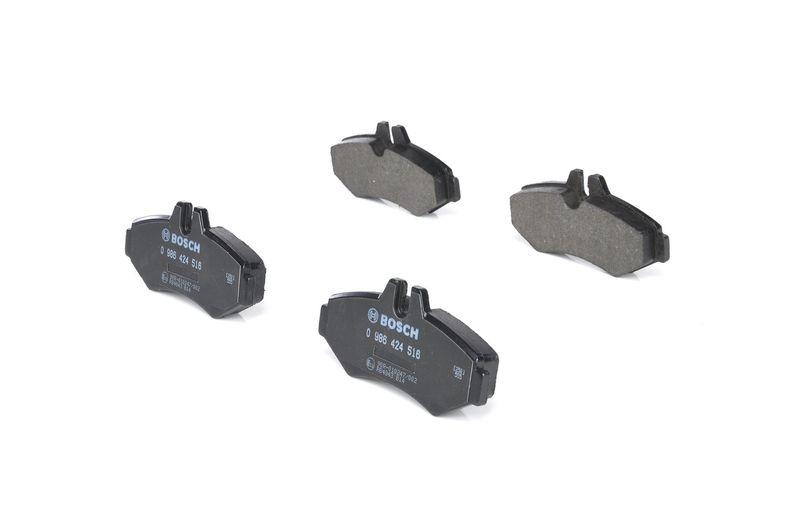 Kit de plaquettes de frein, frein à disque BOSCH 0 986 424 516