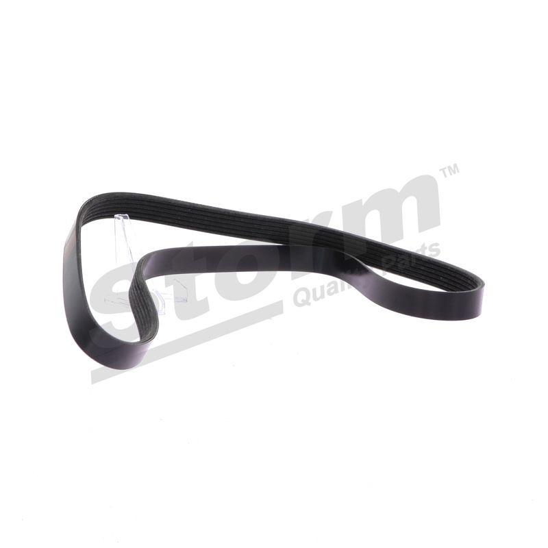 Courroie trapézoïdale à nervures STORM QUALITY PARTS STO6PK1153