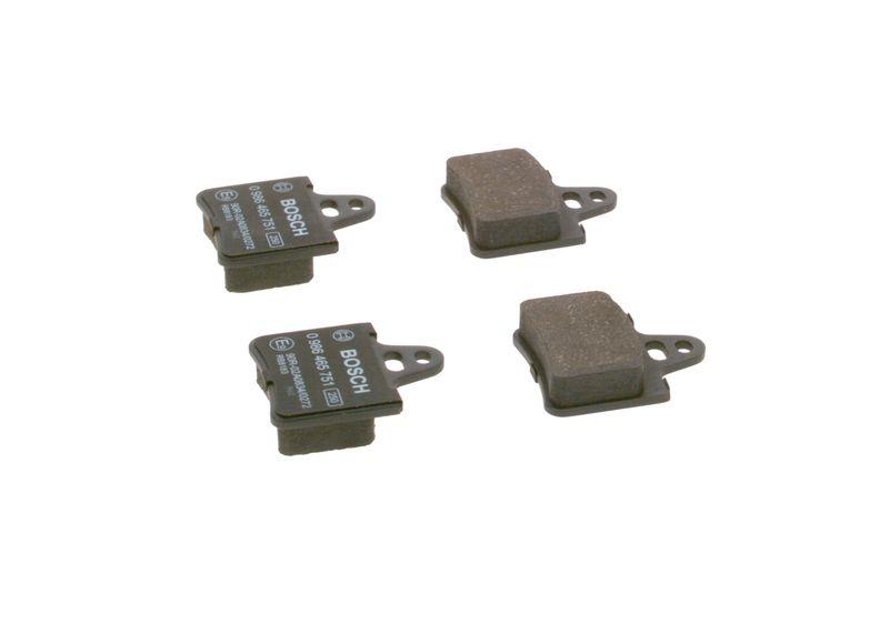 Kit de plaquettes de frein, frein à disque BOSCH 0 986 465 751