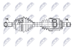 Arbre de transmission NTY NPW-BM-206