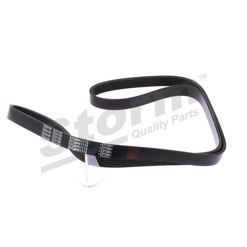 Courroie trapézoïdale à nervures STORM QUALITY PARTS STO6PK1713