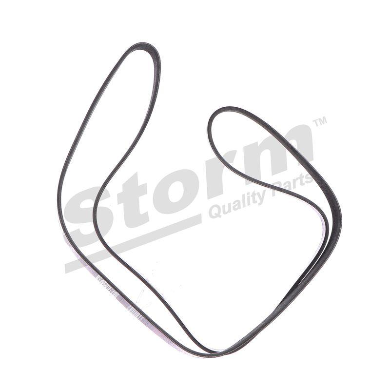 Courroie trapézoïdale à nervures STORM QUALITY PARTS STO6PK1735