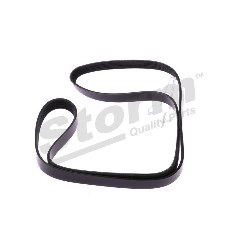 Courroie trapézoïdale à nervures STORM QUALITY PARTS STO6PK1750