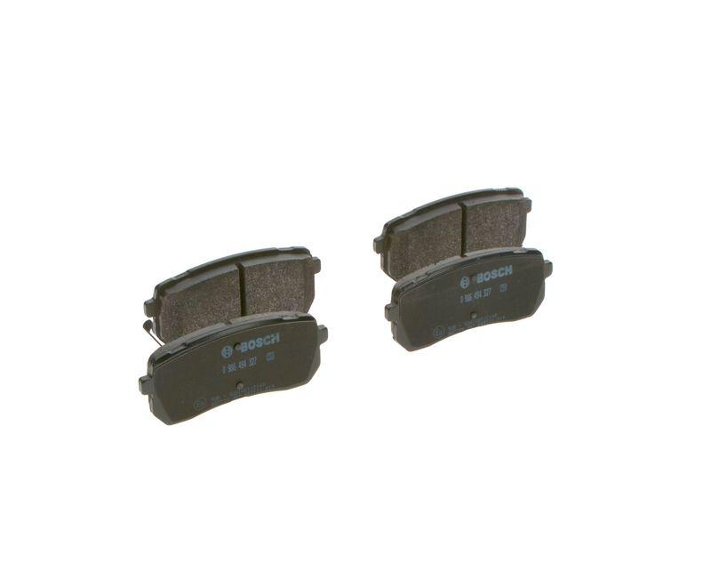 Kit de plaquettes de frein, frein à disque BOSCH 0 986 494 327